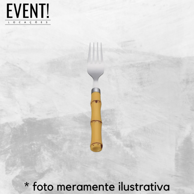 GARFO DE MESA - BAMBU