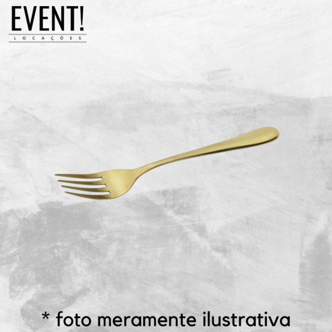 GARFO DE SOBREMESA - DOURADO