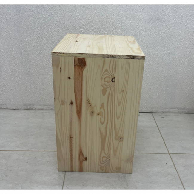 CUBO RÚSTICO MDF TAM: M