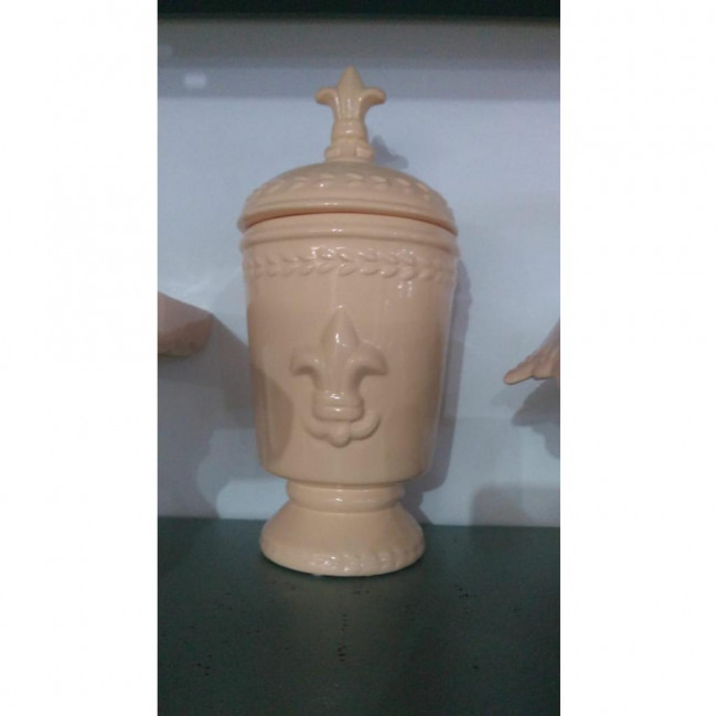 VASO LOUÇA CAMAFEU BEGEM