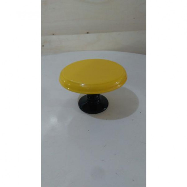 Bandeja louca amarelo/preto PP