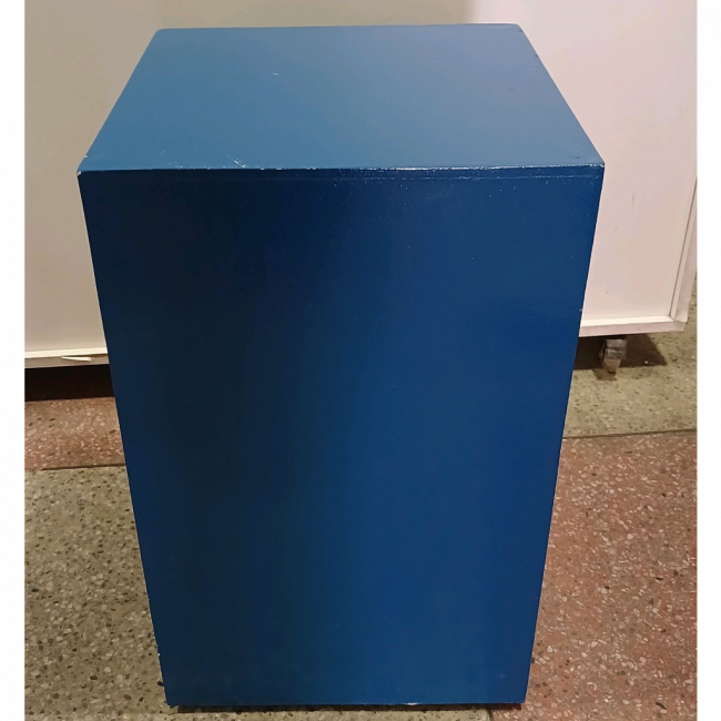 Cubo P azul