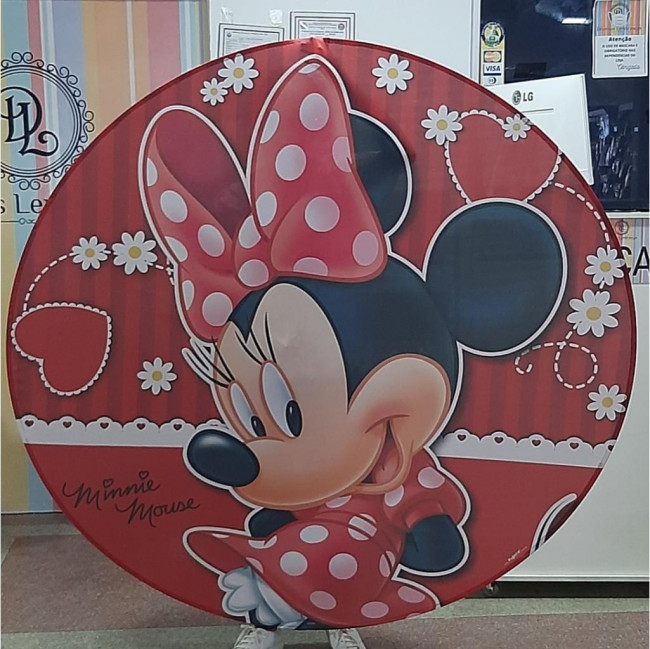 FÔRRO PAINEL MINIE VERMELHA