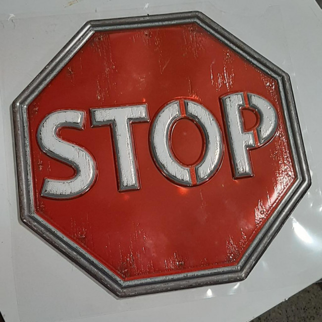 Placa Stop