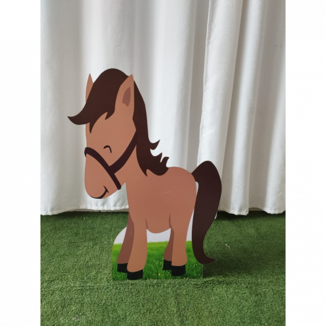 CAVALO-TOTEM DE CHÃO