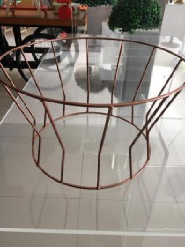 SUPORTE DE FERRO ROSÉ