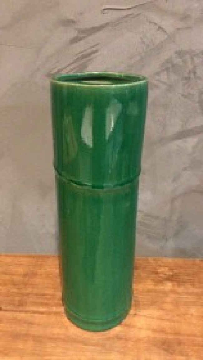 vaso bamboo ceramica