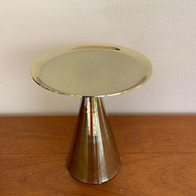 MINI PRATINHO CONE DOURADO M