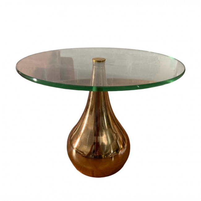 SUPORTE PÉ GOTA DOURADO M
