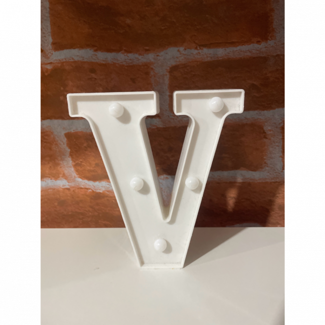 “V” de led
