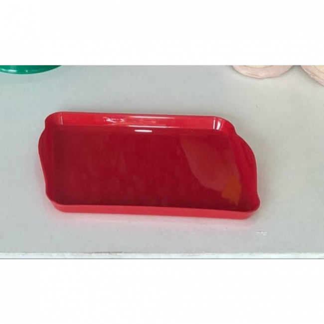 Bandeja vermelha