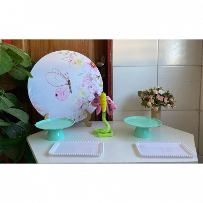 Borboleta rosa Mini kit