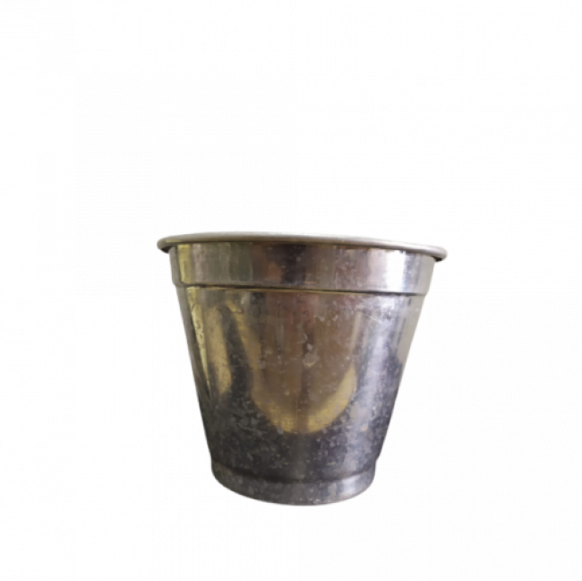 Vaso de Alumínio Liso sem Alça