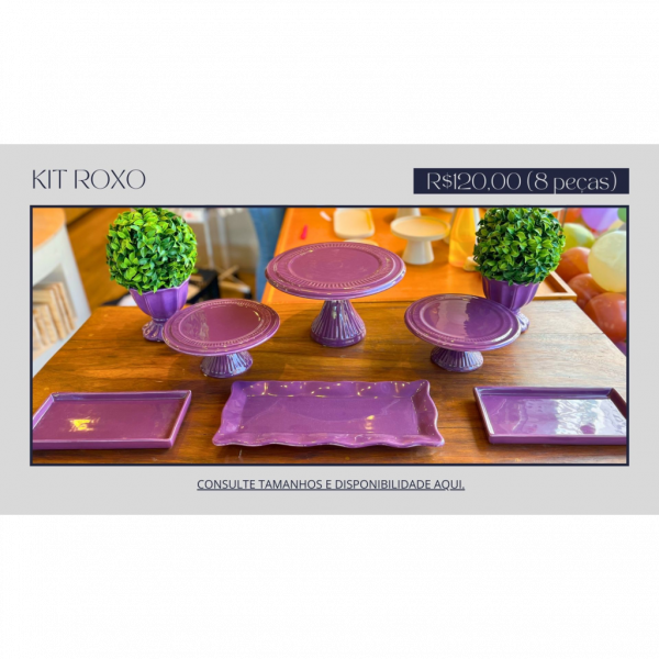 KIT ROXO