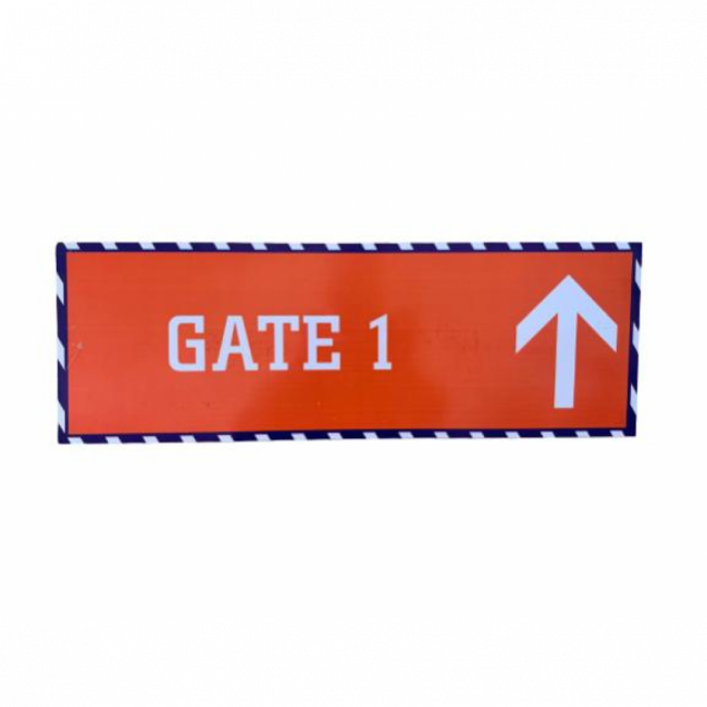 AVIÃO PLACA GATE DISPLAY