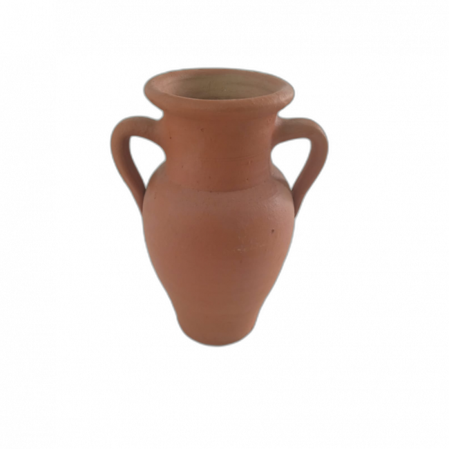 VASO EM BARRO COM ALÇA G