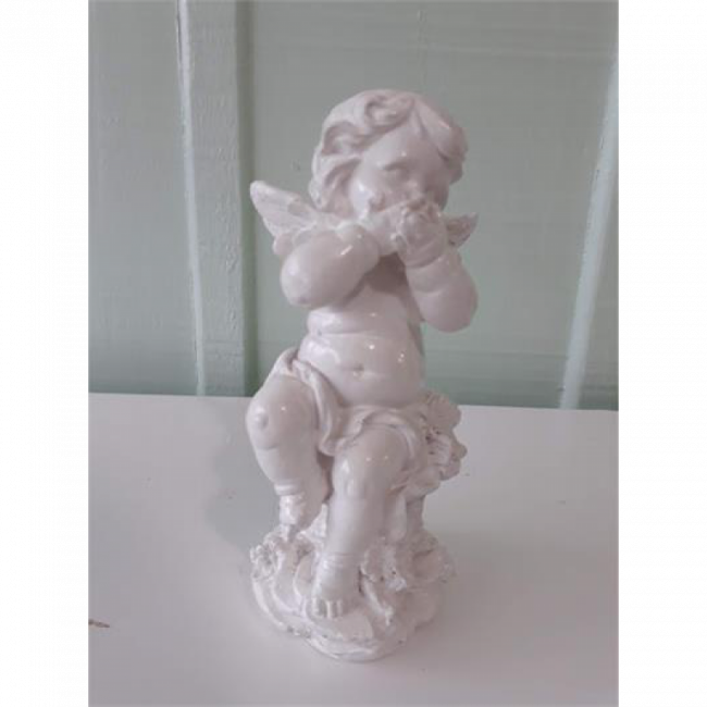 anjinho não falo - Branco - 15 cm