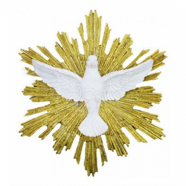 espirito santo resina - Branco/Dourado -