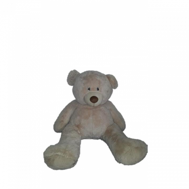 urso cor bege - bege - 70 cmm