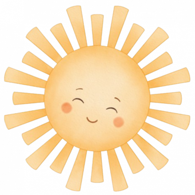 Aplique Sol mdf | 0,85cm