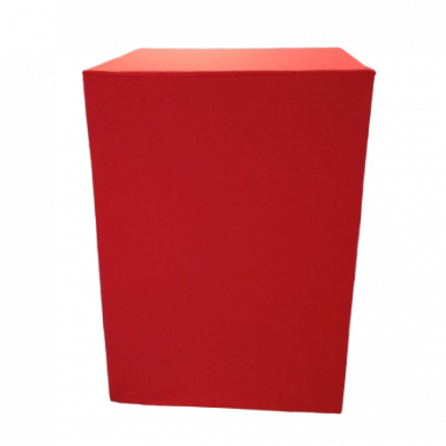 Capa cubo Vermelho | 50x70x50