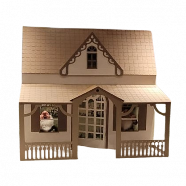 Casa 3D mdf | 2,60x2,40x1,64