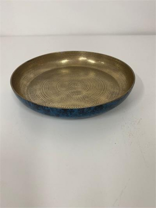 BJ - INDIA - AZUL E DOURADO - D18 - P