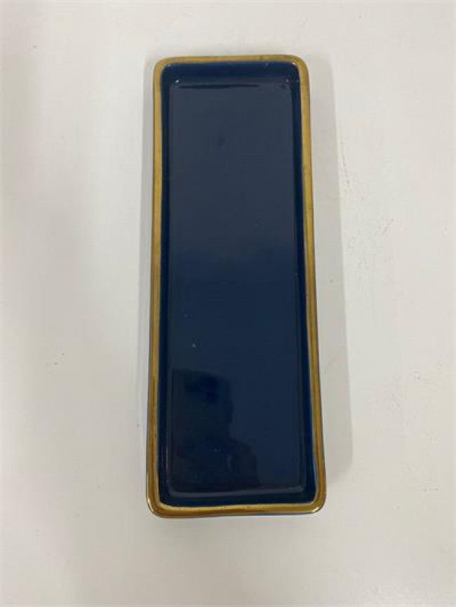 BJ CER RET AZUL MARINHO/DOURADO C25L9 M