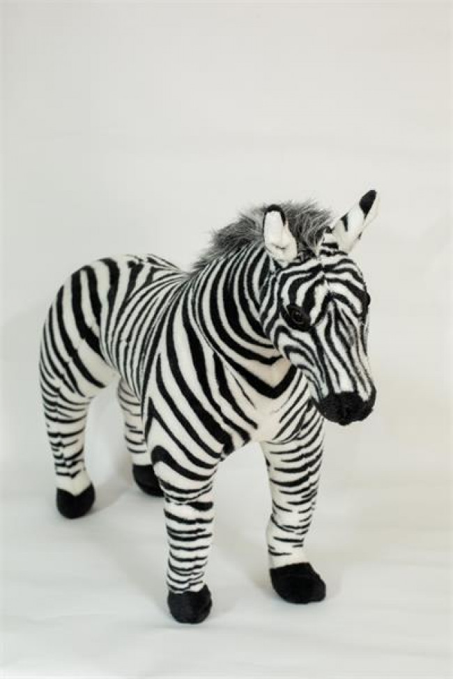 BP PELÚCIA ZEBRA EM PÉ  GG