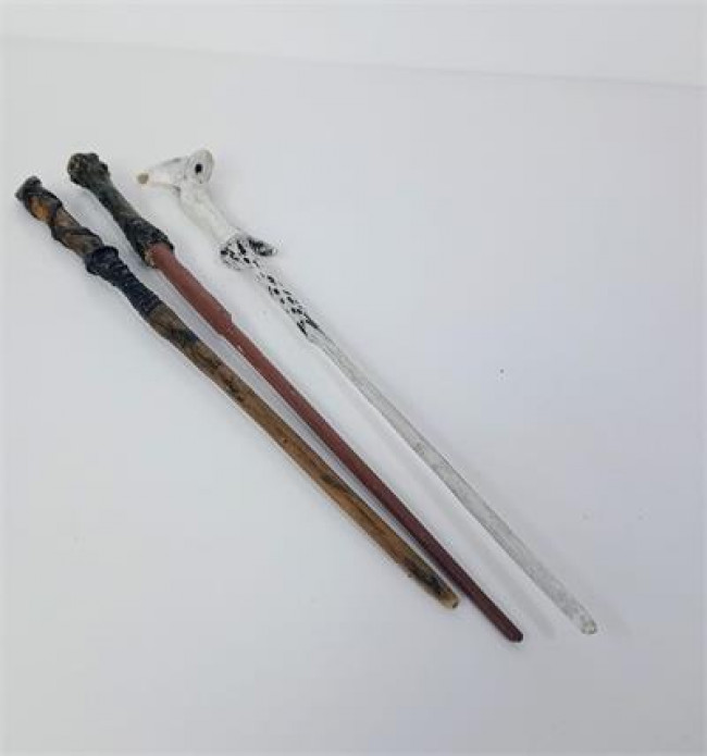 ED CX VARINHAS HARRY POTTER 3 PÇS C28