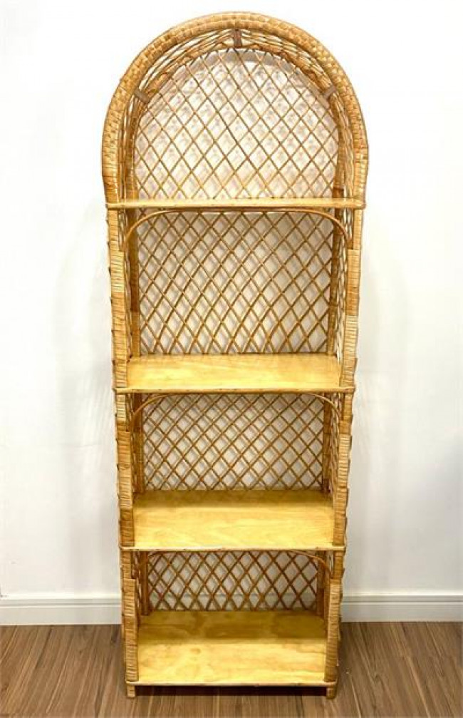 MB - ESTANTE VIME - CAPELA - PALHA - 180X60X30