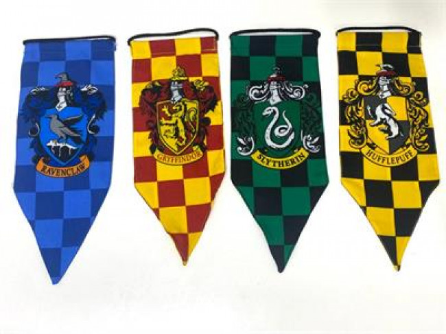 ED BANDEIRAS HARRY POTTER CASAS  A36L14
