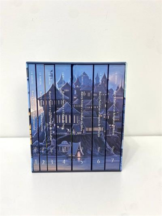 ED  BOX LIVROS HARRY POTTER A22L18C14 G