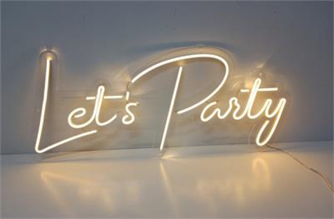 LU ACRILICO LED  LET´S PARTY A30C66