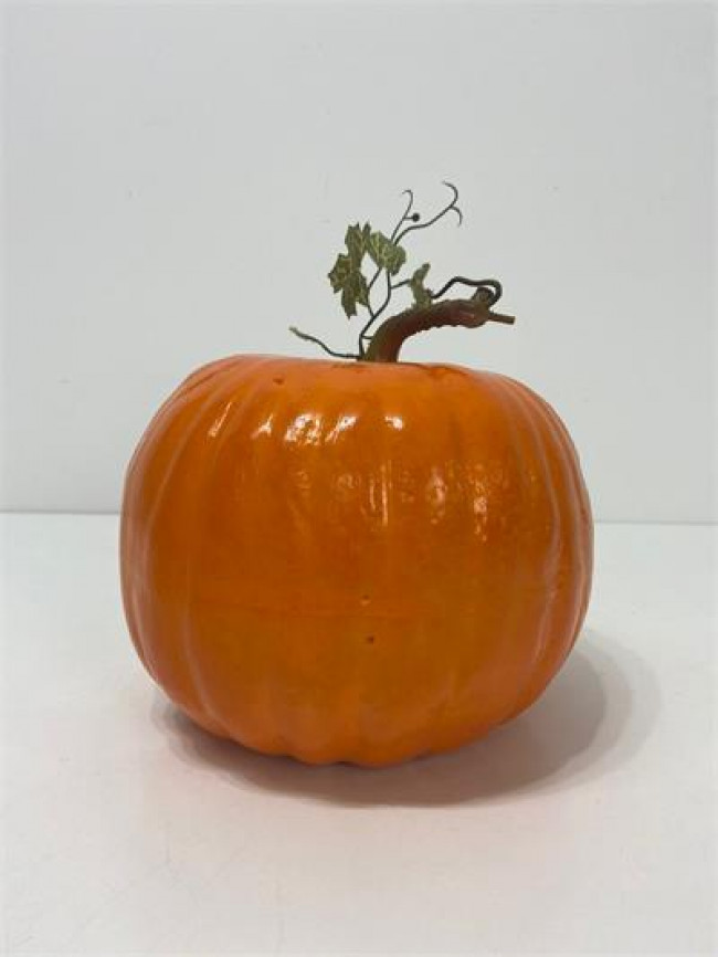 ED  ISOPOR ABÓBORA C/CAULE  HALLOWEEN A18D21 G