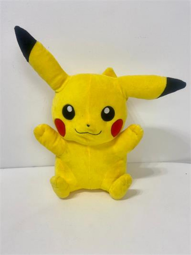BP PELÚCIA  PIKACHU POKEMOM AMARELO A39 M