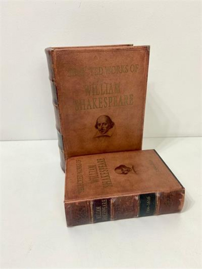 ED LIVRO ANTIGO WILLIAM SHAKESPEARE A20L14C5,5 P