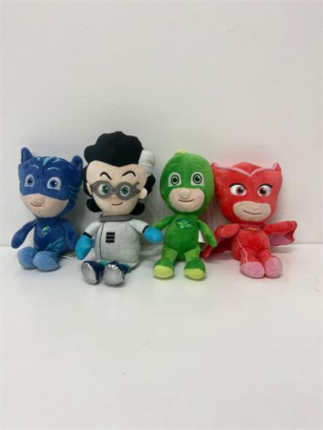 BP PELÚCIA   PJ MASK - KIT 4 PECAS A21D10