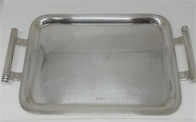 BJ PRATA BANDEJA RETANGULAR  C30L21  M