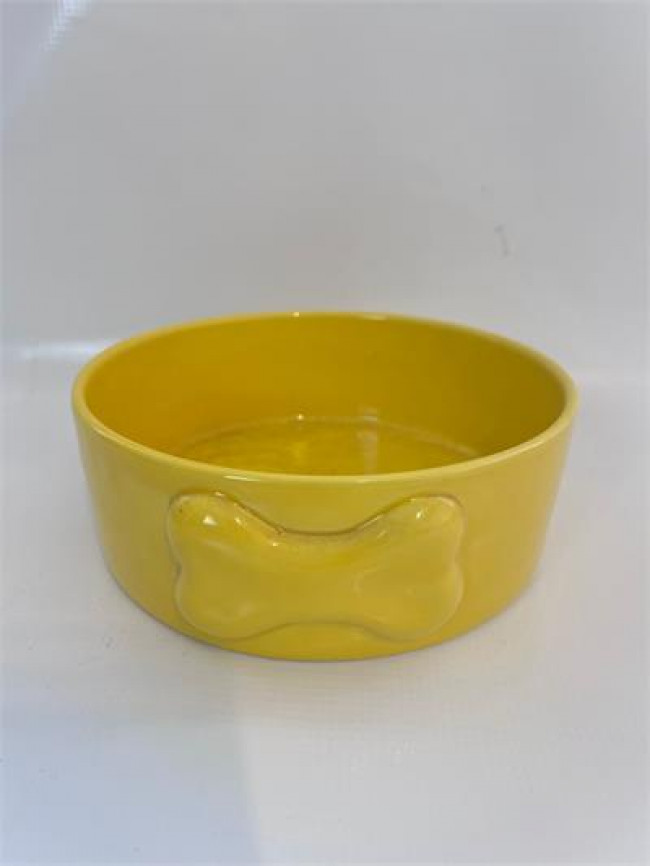 ED CER COMEDOURO AMARELO D18A7 M