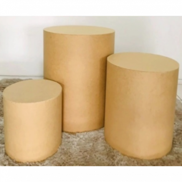 Trio de cilindro MDF - gordo