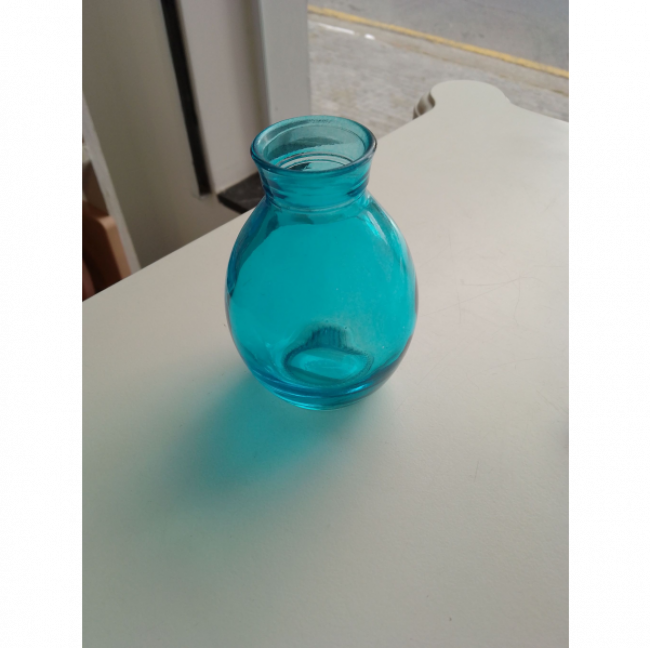 VASO MINI AZUL BB VIDRO