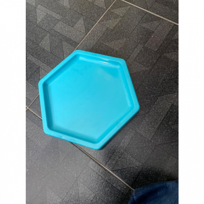 BANDEJA HEXAGONAL TIFANNY M