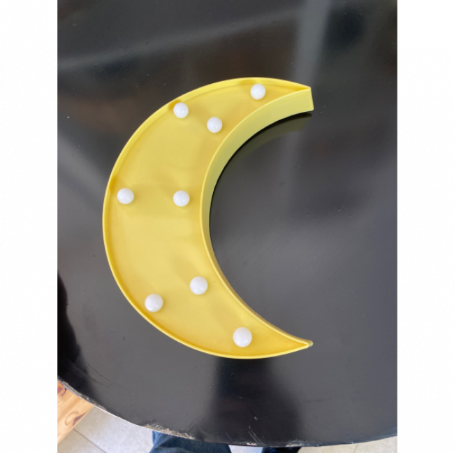 LUA LUMINOSO AMARELO