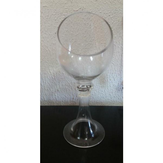 VASO DE VIDRO DECOR COM PÉ G