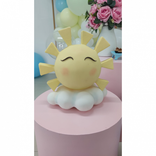 Escultura em Biscuit - Solzinho