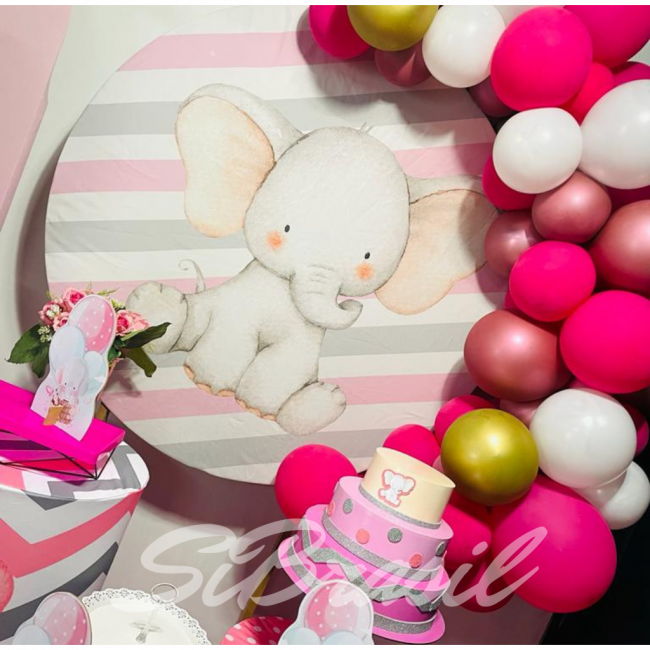 ELEFANTINHO ROSA (MODELO 2)