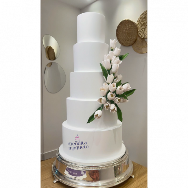 TULIP CAKE (40x75cm / altero flor)