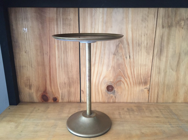 SUPORTE DOURADO ALTO