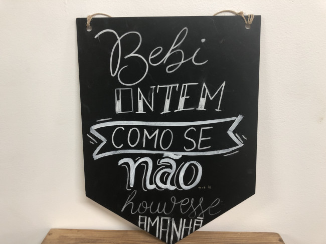 PLACA LOUSA FLAMULA BEBI ONTEM